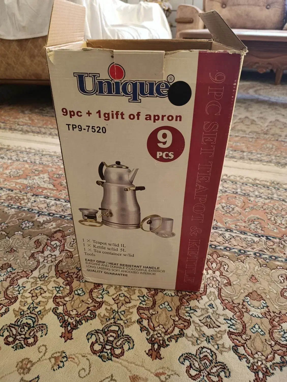 قوری و کتری و قندان یونیک|سماور، چایساز، قهوهساز|دزفول, |دیوار