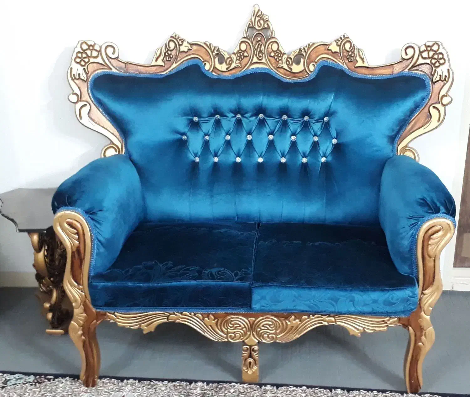 مبل هفت نفره استیل با میزو عسلی|مبلمان خانگی و میز عسلی|پاکدشت, حصار امیر|دیوار