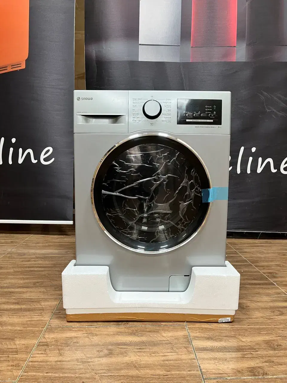 لباسشویی 8کیلویی اسنوا اتومات نو|ماشین لباسشویی و خشک‌کن لباس|نسیم‌شهر, |دیوار