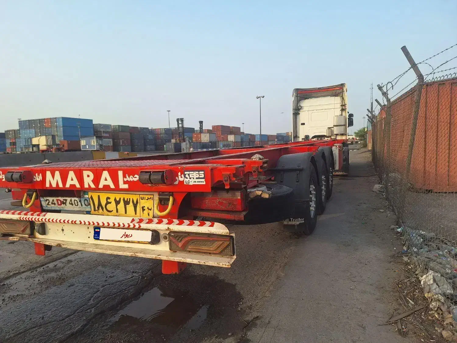 تیغه مارال  ۴۵ قرمز روشن مدل ۹۹|خودرو سنگین|تربت جام, شاهد|دیوار