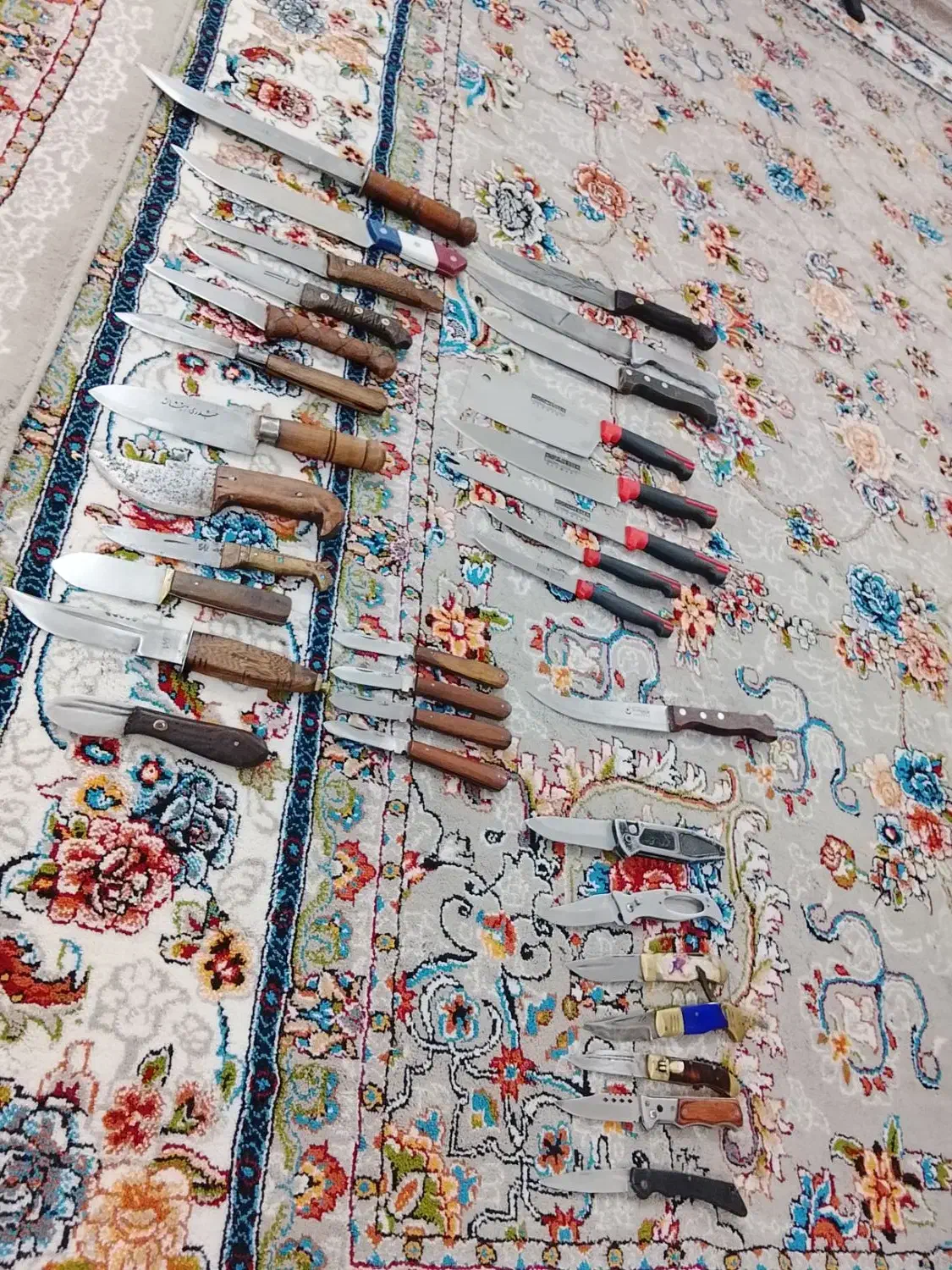 چاقو  قدیمی مفت|کوهنوردی و کمپینگ|قم, نیروگاه|دیوار