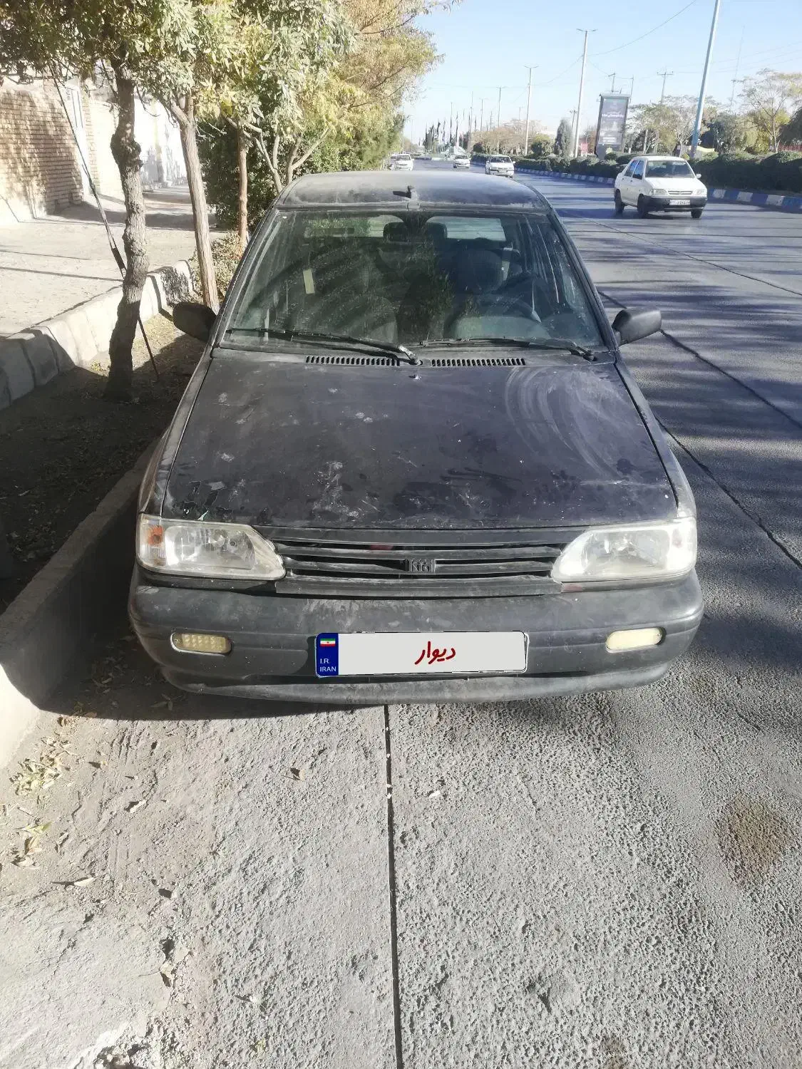 سواری پرایدمدل82 فنی سالم دوررنگ|خودرو سواری و وانت|آباده, |دیوار