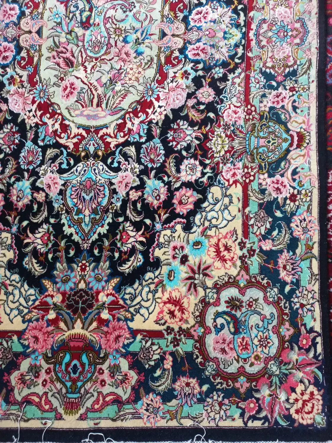 فرش زرنیم نقشه سالاری|فرش|اردبیل, |دیوار