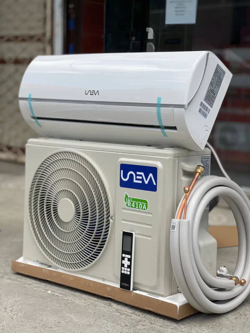 داکت اسپیلت GREE اجرای لوله کشی مسی و کانال کشی|کولر گازی و فنکوئل|لاهیجان, کوی خزر|دیوار