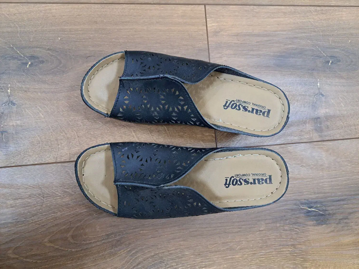 صندل مشکی سایز ۳۶ نو|کیف، کفش، کمربند|رشت, حمیدیان|دیوار