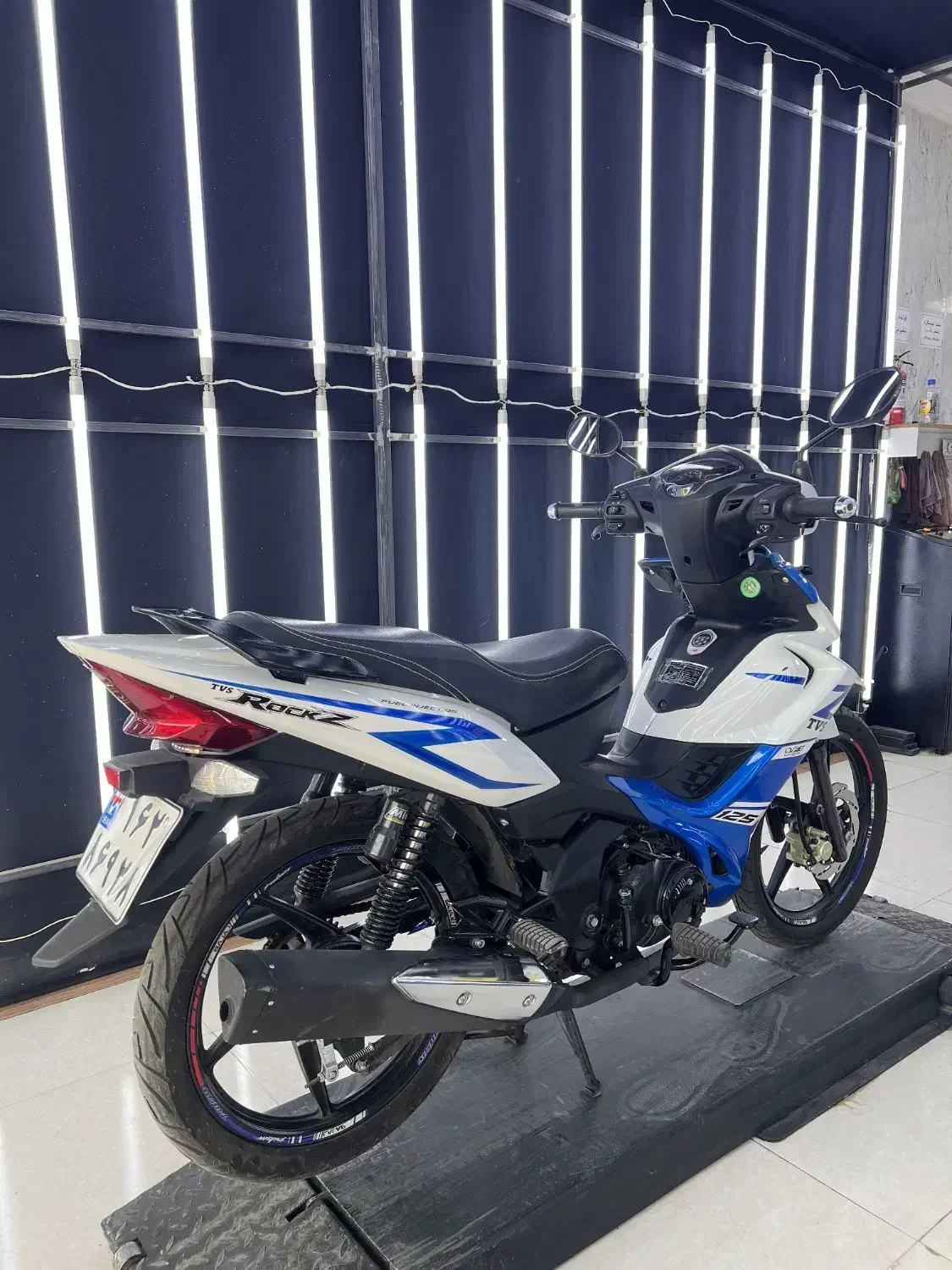 موتور تی وی اس tvs راکز 125|موتورسیکلت|تهران, نعمت‌آباد|دیوار