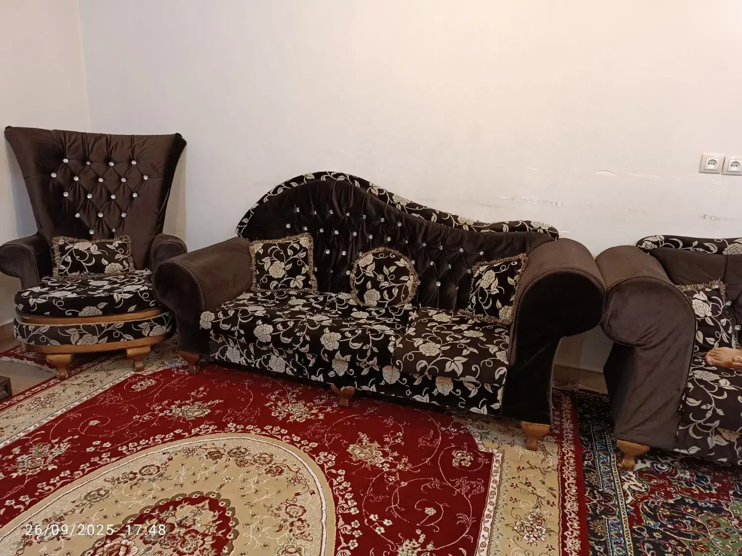 مبل 7 نفره|مبلمان خانگی و میز عسلی|اهواز, سلیم آباد(سه راه خرمشهر)|دیوار