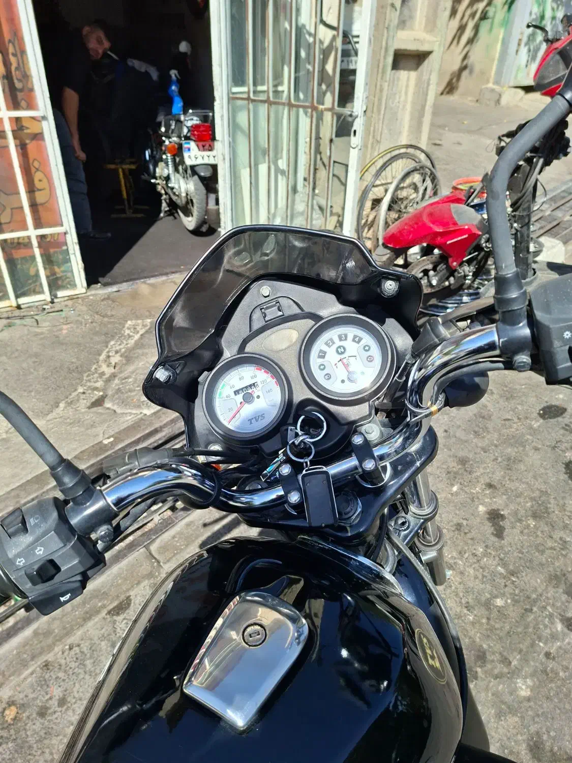 tvs hlx 150|موتورسیکلت|تهران, شهرک محلاتی|دیوار