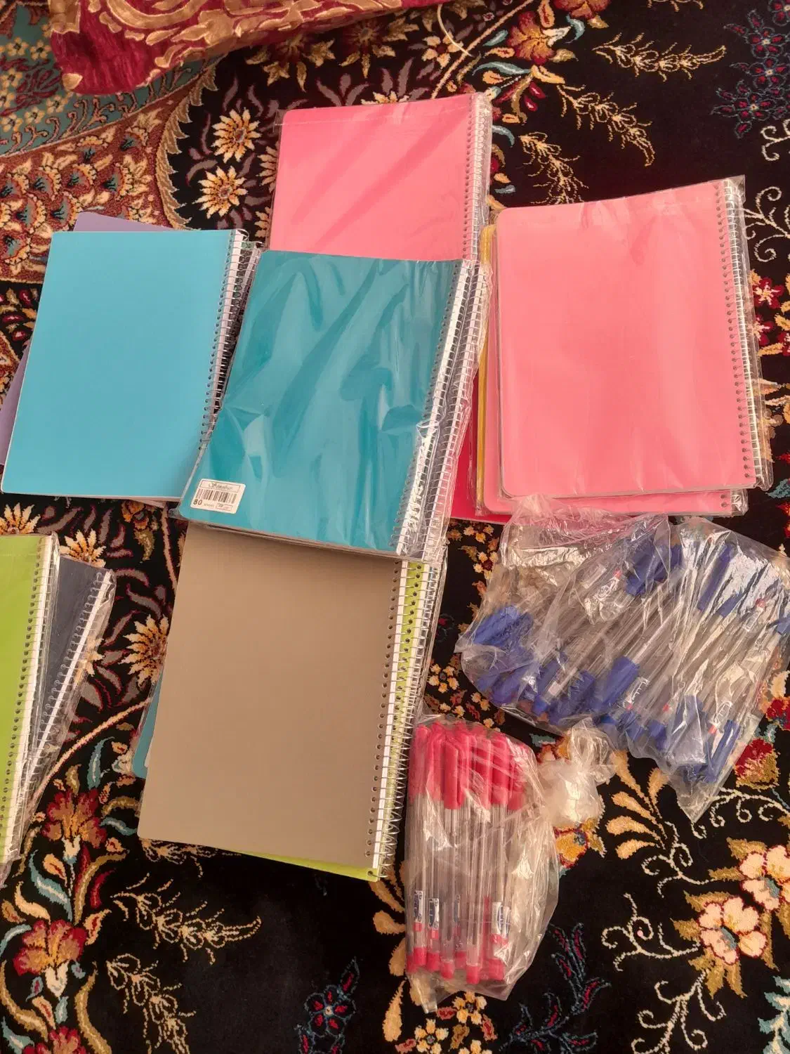 خودکار، دفتر فنر دار نو|لوازم التحریر|شهرضا, |دیوار