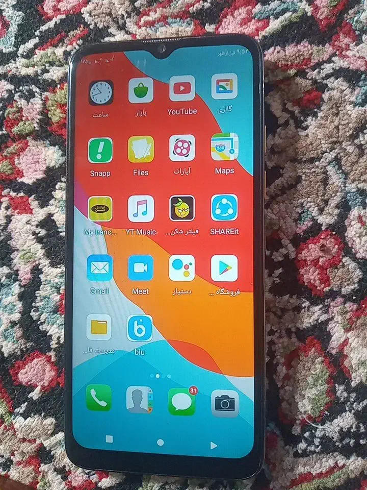 سلام گوش سالم کارتون نداره شارژ آره حافظ ۳۲ رم ۳|موبایل|بم, |دیوار