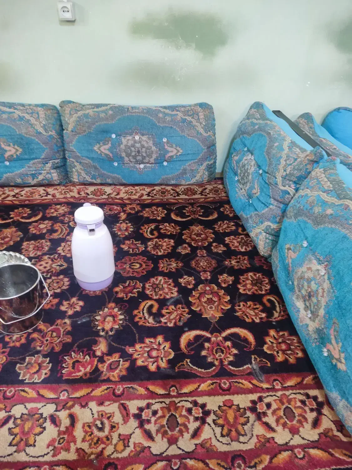 پشتی مخصوص قهوه خانه|پشتی|سیرجان, |دیوار