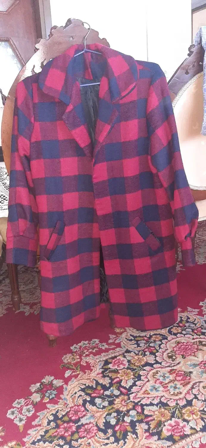 کلاه ضربه گیر کودک + پالتو آستر دار نو|لباس|ساری, |دیوار