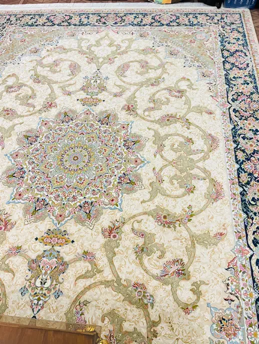 فرش ۹ متری 1200 شانه|فرش|مسجد سلیمان, |دیوار