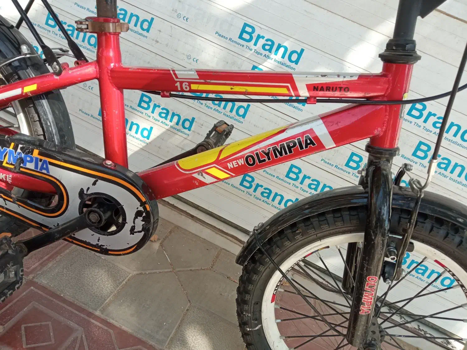 دوچرخه 16 خارجی المپیا در حد نو|دوچرخه، اسکیت، اسکوتر|خرم‌آباد, |دیوار