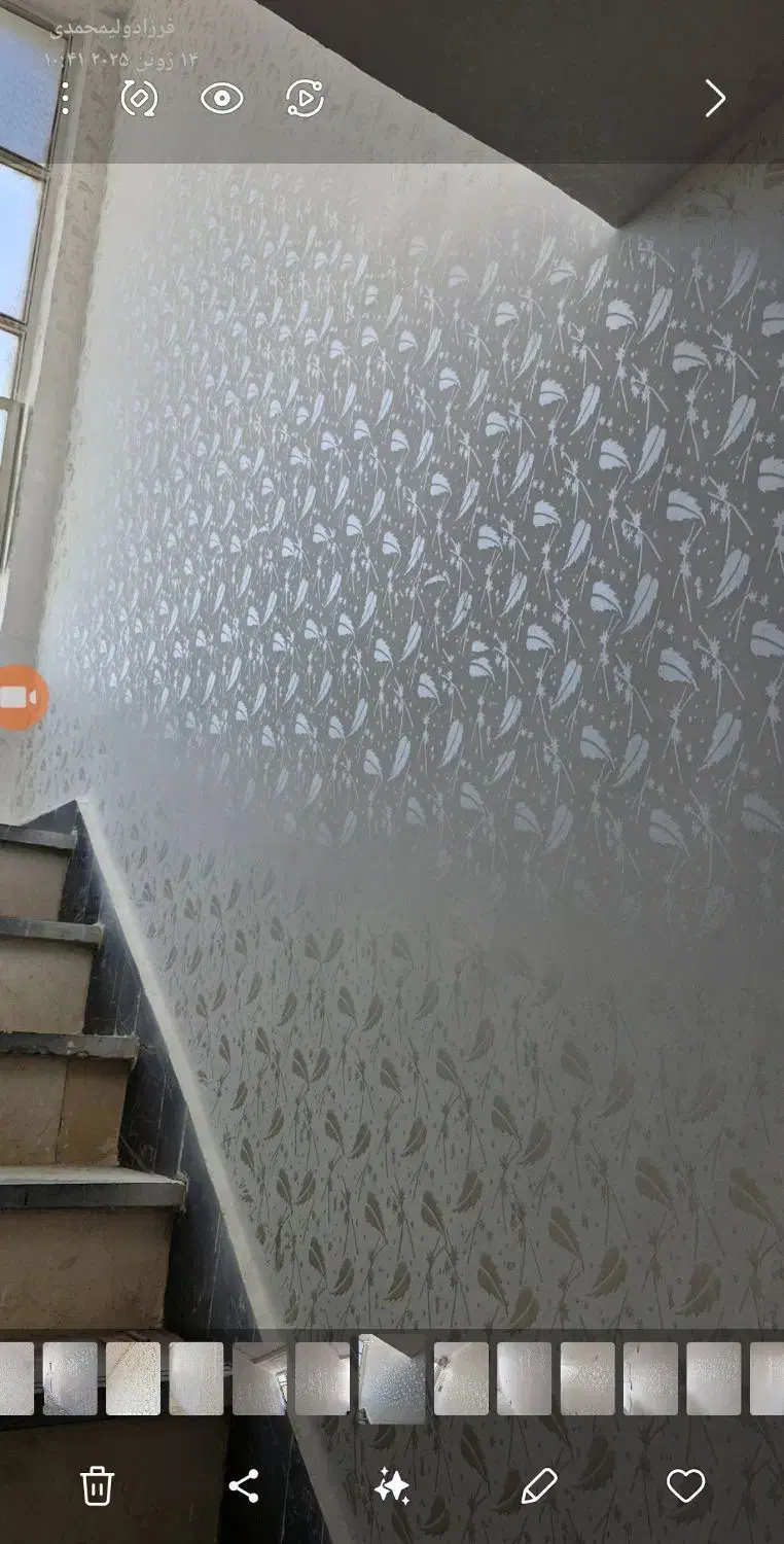 نقاشی ساختمان طرح کاغذدیواری|خدمات پیشه و مهارت|مرند, |دیوار