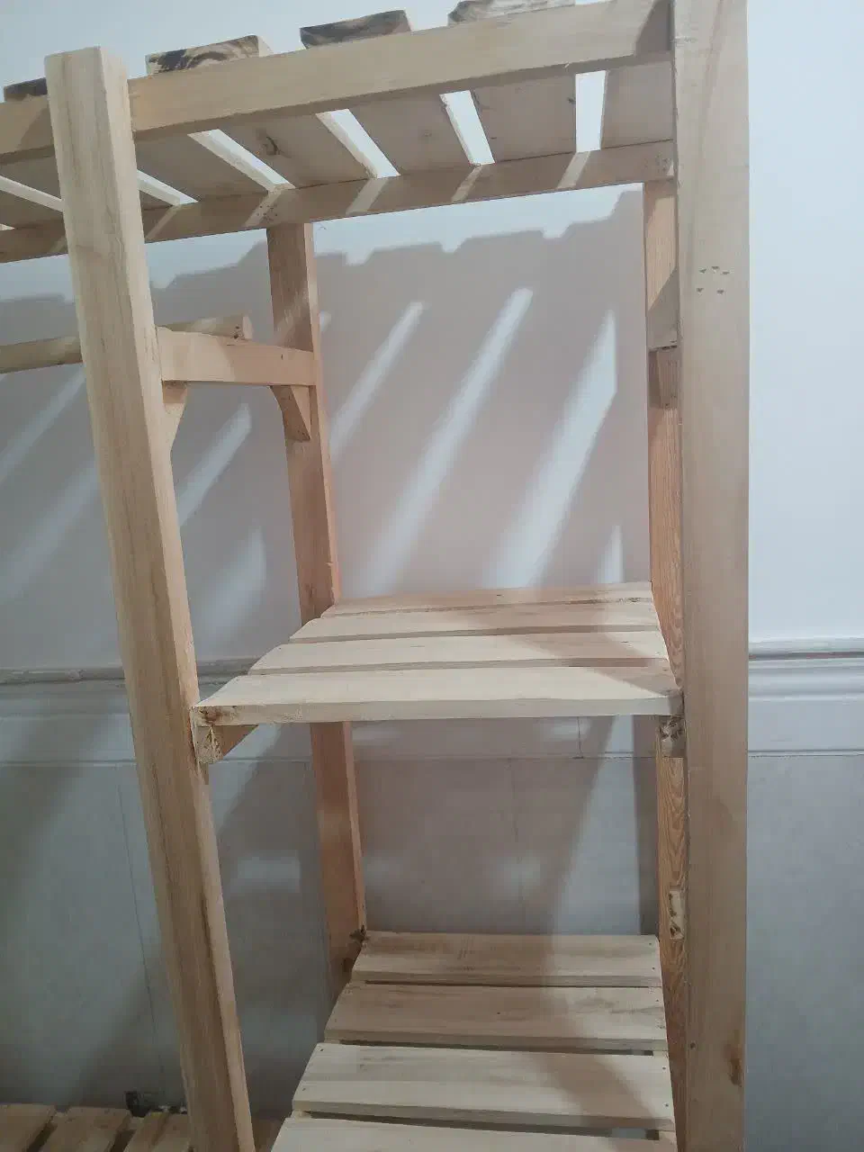 رگال چوبی|کتابخانه، شلف، قفسه‌های دیواری|قم, ولیعصر|دیوار