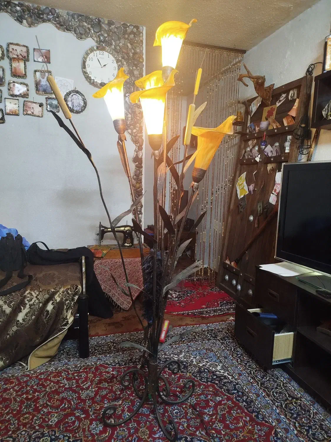 اباژر فلزی|چراغ خواب و آباژور|تهران, مسعودیه|دیوار