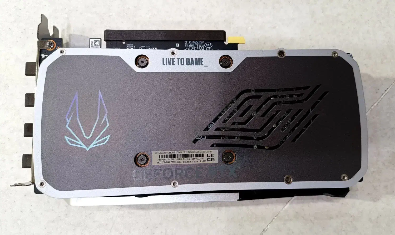 RTX 4070 Super 12GB OC Twin Edge Zotac|قطعات و لوازم جانبی رایانه|قم, بلوار امین و ساحلی|دیوار