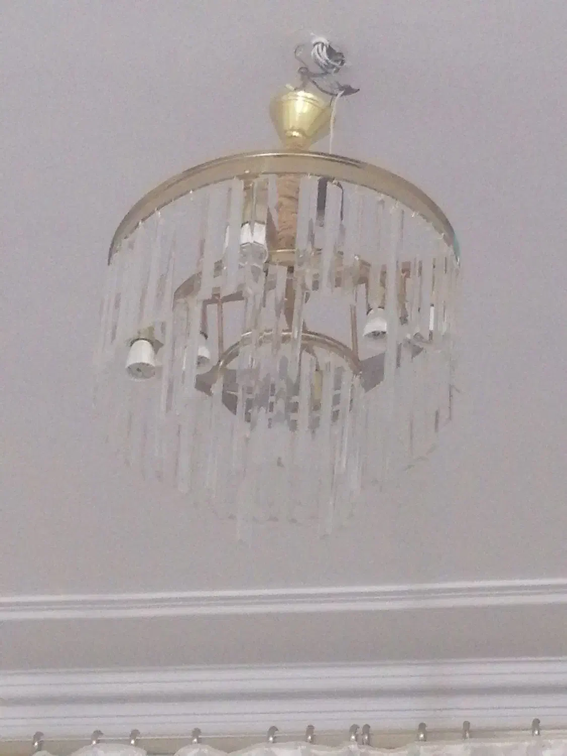 2 عدد لوستر|لوستر و چراغ آویز|مشهد, زیبا شهر|دیوار