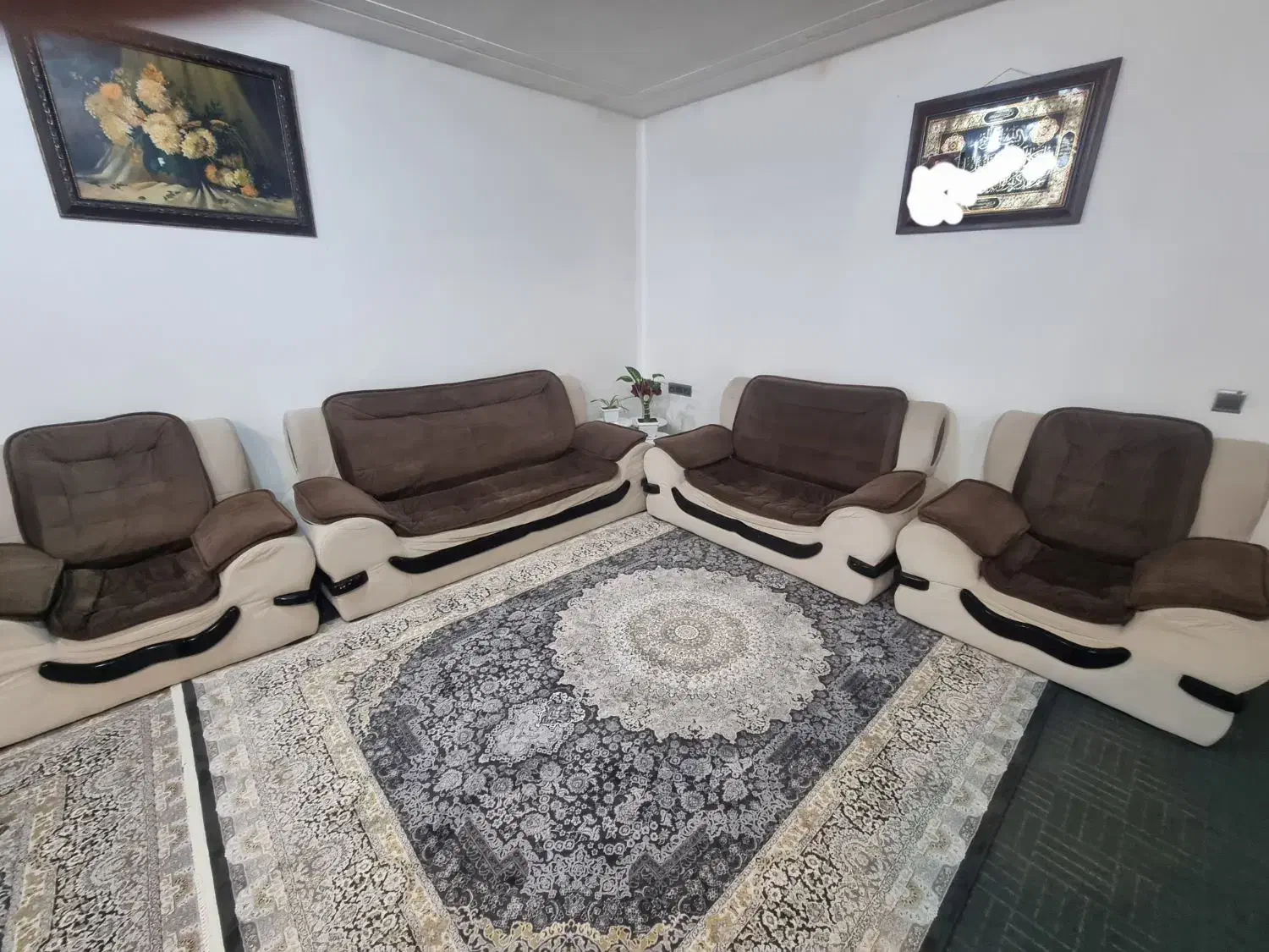 مبل ۷ نفره|مبلمان خانگی و میز عسلی|کبودرآهنگ, |دیوار