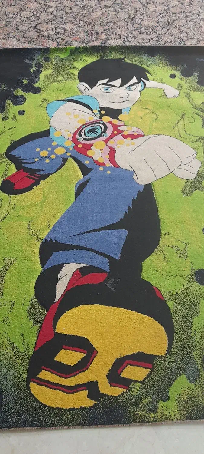 فرش کودک ونوجوان.طرح بن تن|فرش|بوشهر, |دیوار