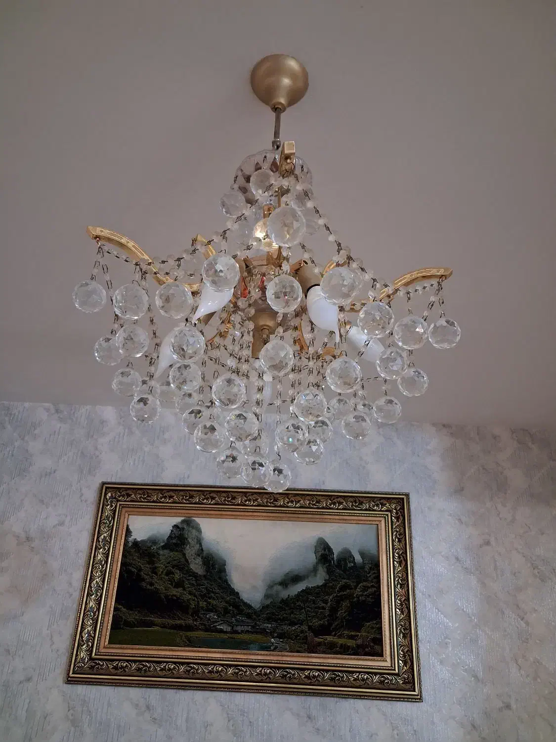 لوستر|لوستر و چراغ آویز|گرگان, |دیوار