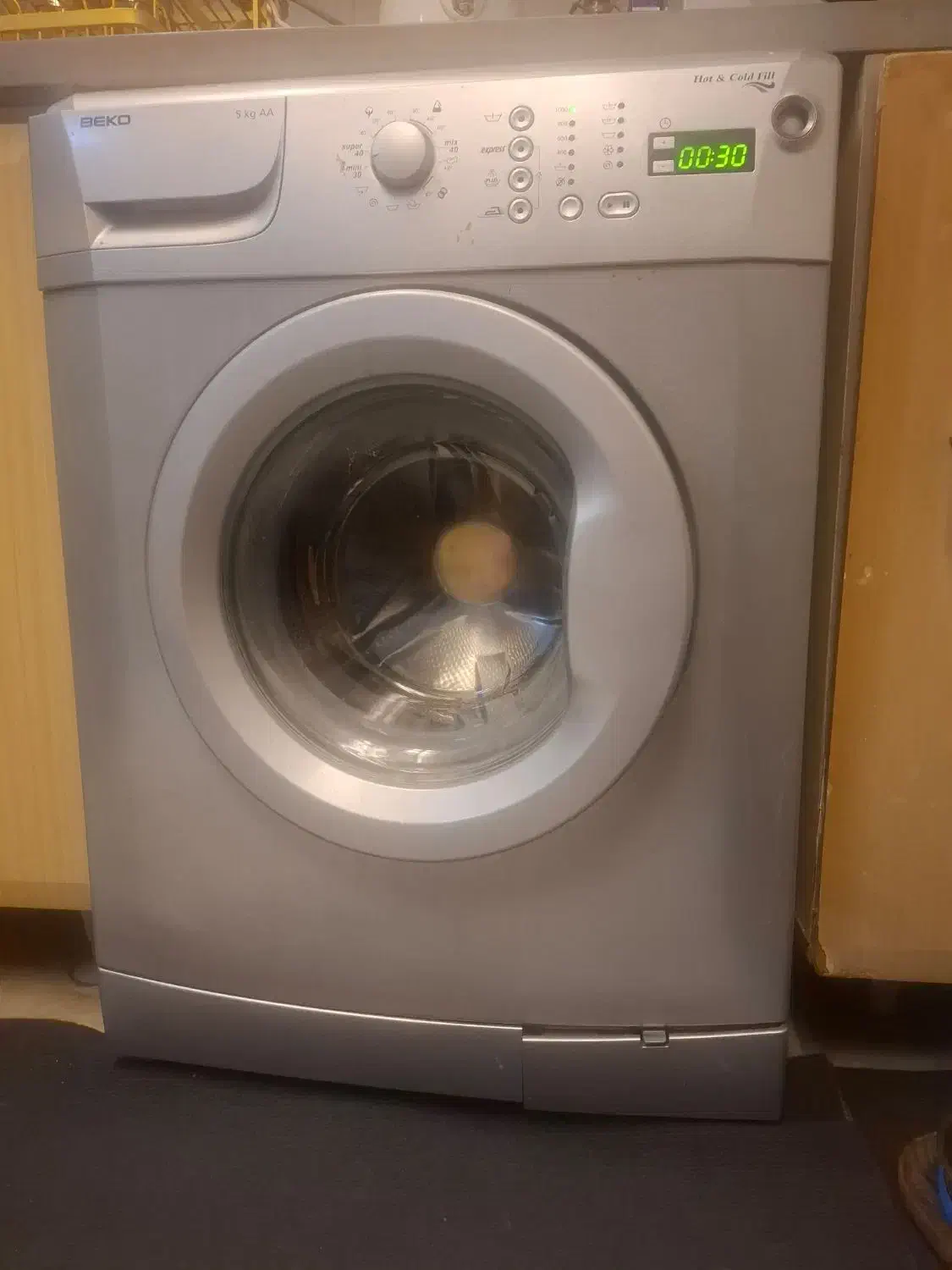 لباسشویی beko اصل آلمان ۵ کیلویی|ماشین لباسشویی و خشک‌کن لباس|تهران, کاشانک|دیوار