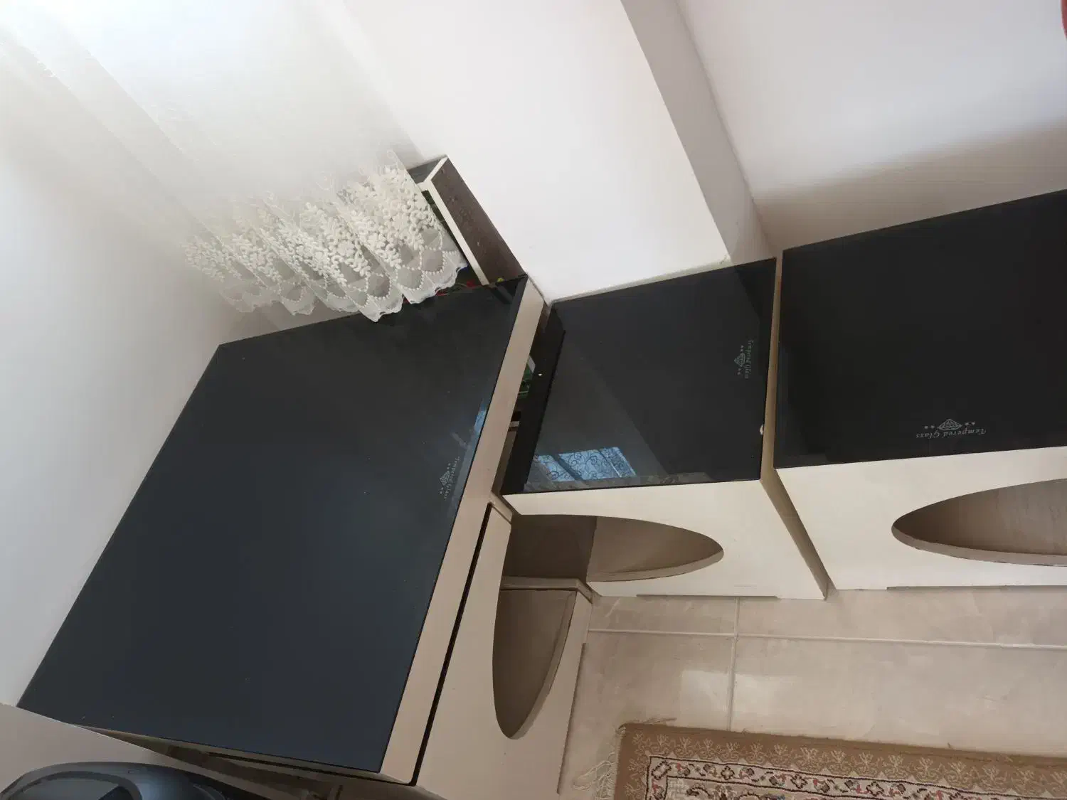 میزتلوزیون ومیزجلومبلی با۴تاعسلی|میز تلویزیون|سیاهکل, |دیوار