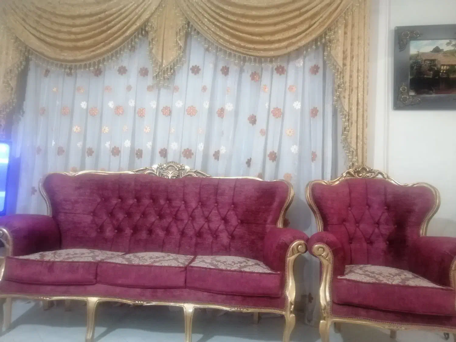 مبل سلطنتی..|مبلمان خانگی و میز عسلی|دلیجان, |دیوار