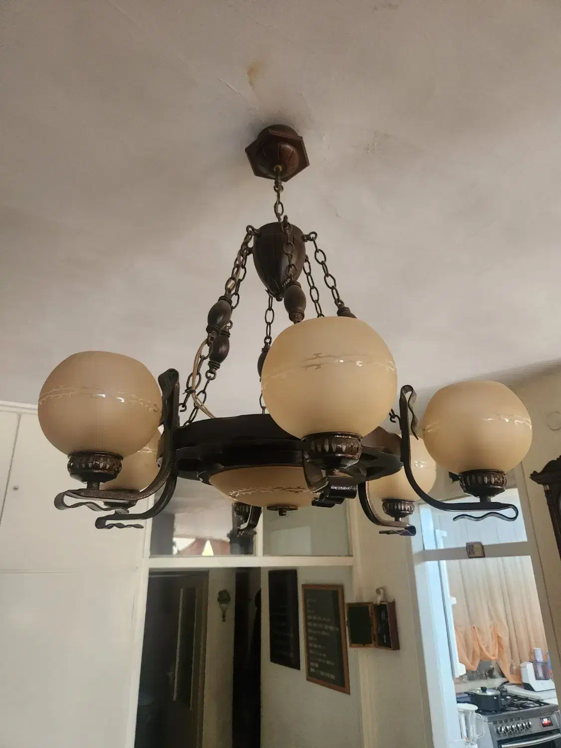 لوستر سقفی|لوستر و چراغ آویز|تهران, زرکش|دیوار