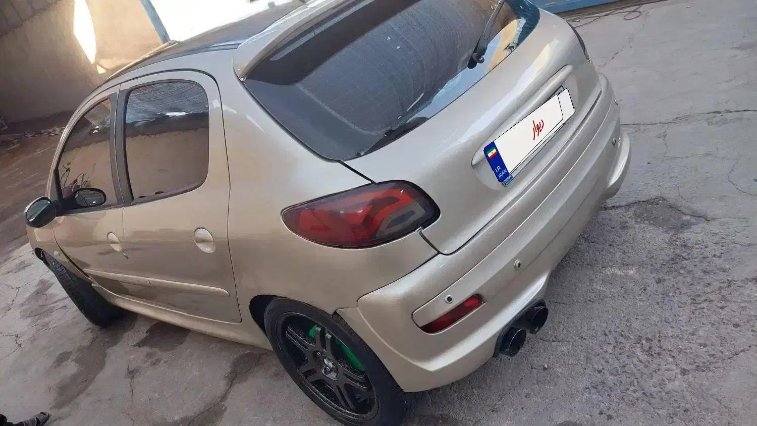 ۲۰۶ تیپ ۳ عروسک لوازمی|خودرو سواری و وانت|قنوات, |دیوار