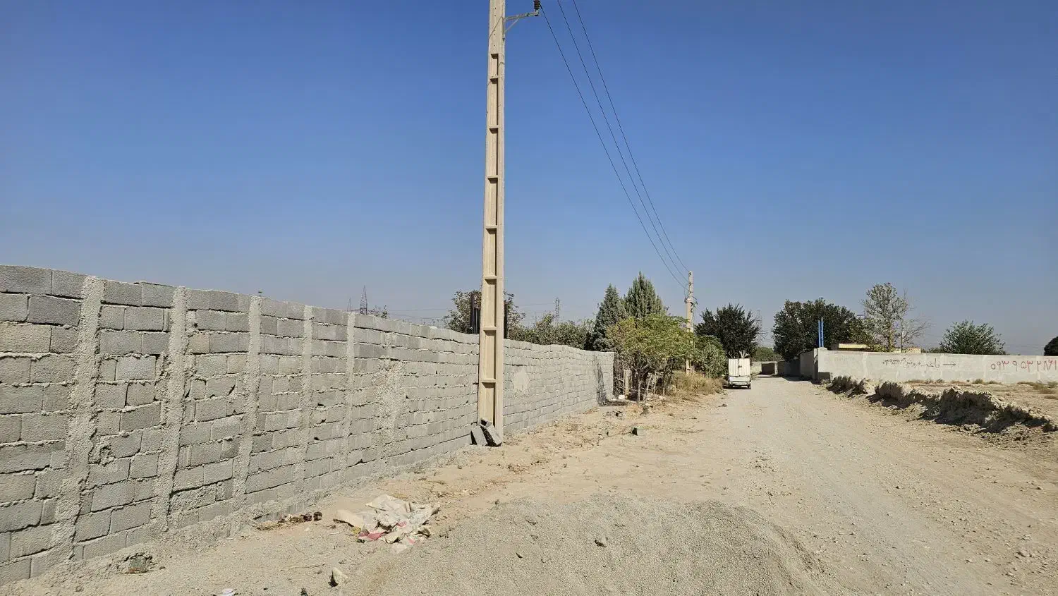 زمین مجوز دار بر بلوار|فروش زمین و ملک کلنگی|رباط‌کریم, الارد|دیوار