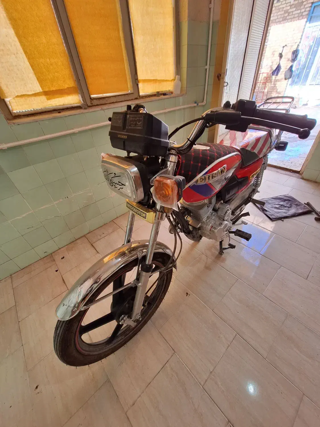 احسان 150 مدل 1403 قرمز|موتورسیکلت|میبد, |دیوار
