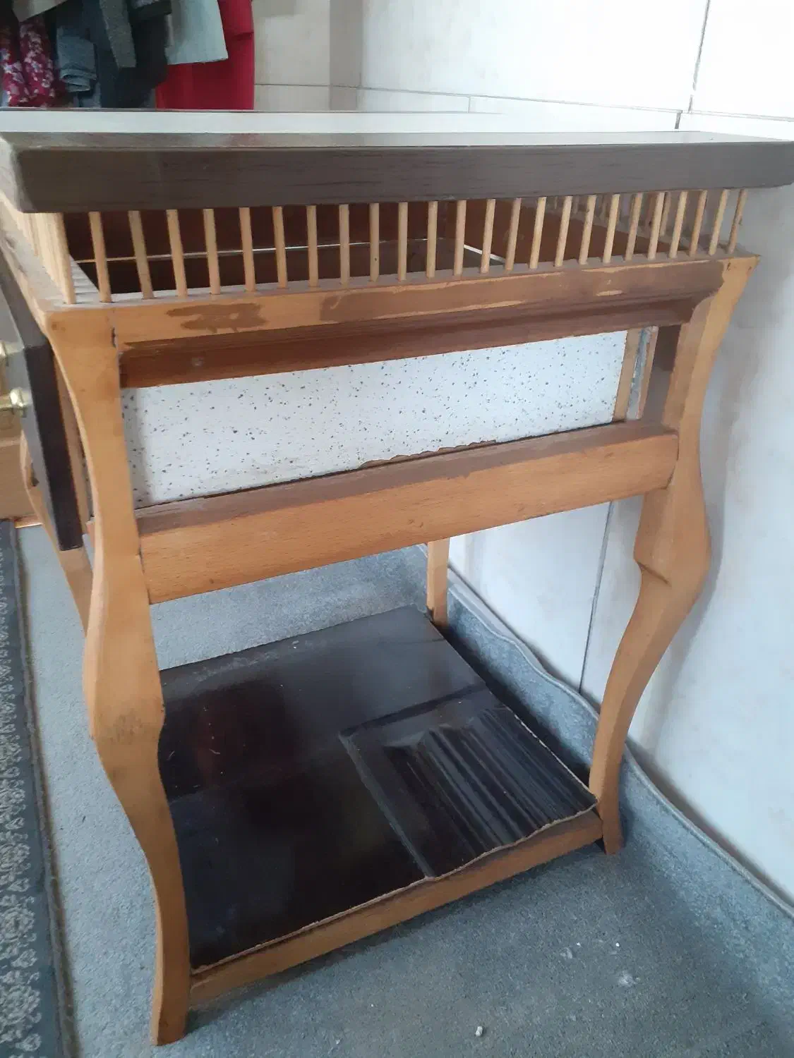 میز کامپیوتر|میز تحریر و کامپیوتر|قم, نیروگاه|دیوار