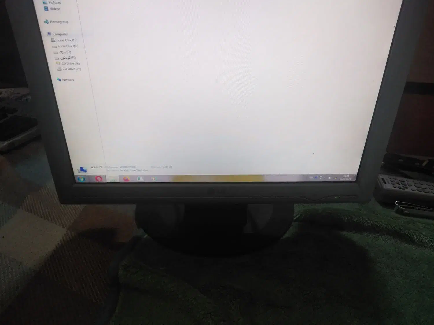 مانیتور LG 17 اینج (مدل  lx1717'Flatron)|قطعات و لوازم جانبی رایانه|تهران, گمرک|دیوار