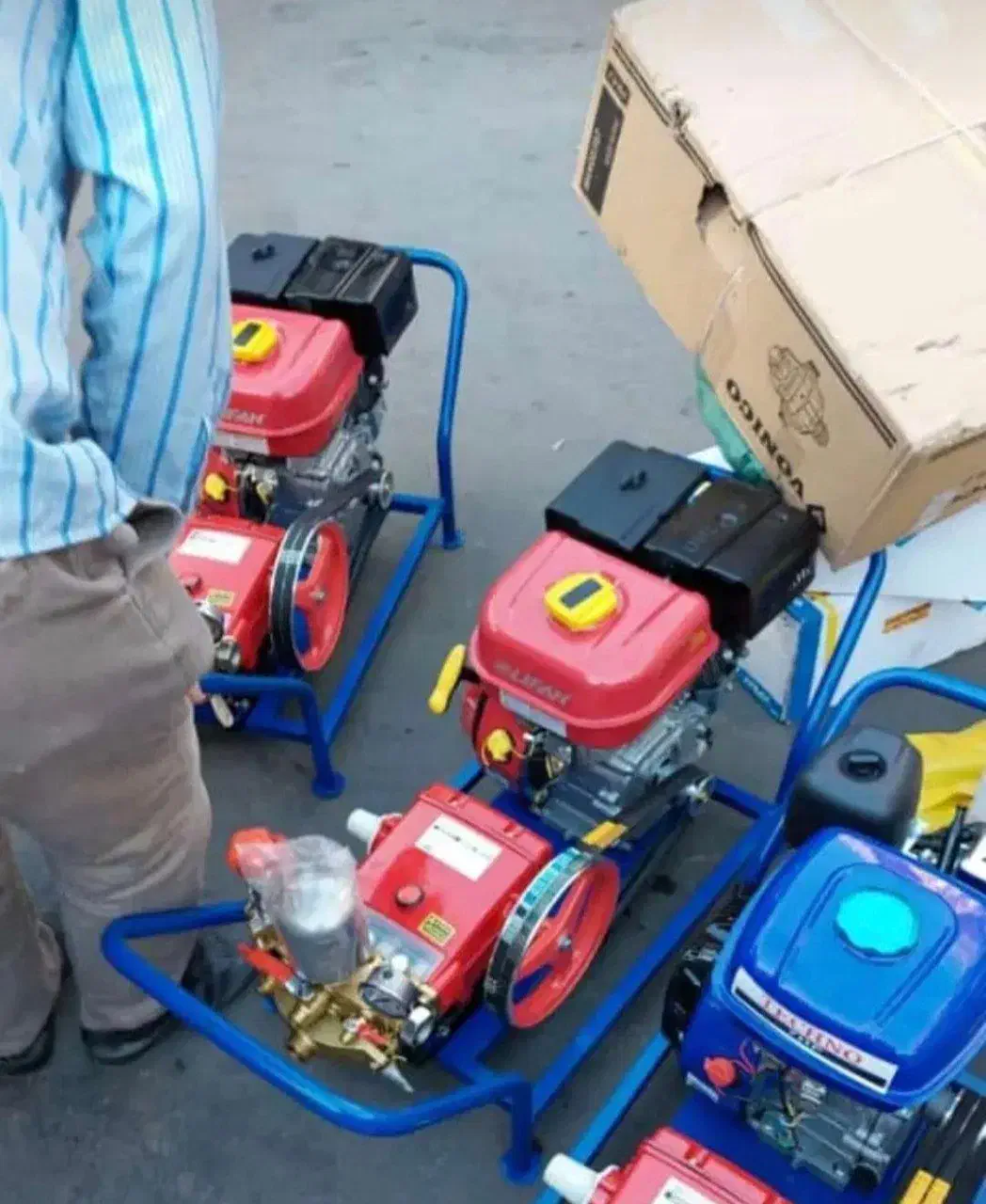 سمپاش برقی، بنزین، شارژی|ماشینآلات صنعتی|تهران, دستغیب|دیوار