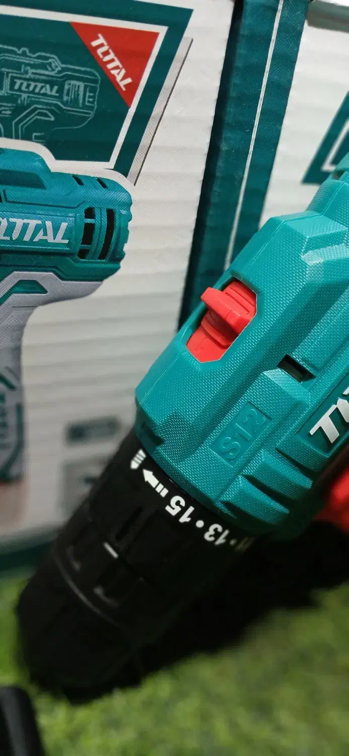 دریل شارژی توتال اصلی اکبند ۲ باطری با لوازم|ابزارآلات|فردیس, فردیس|دیوار