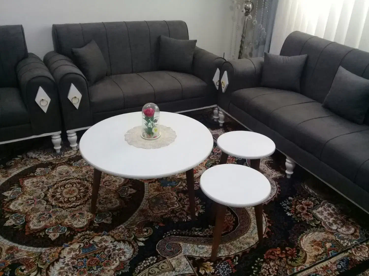 مبل و عسلی|مبلمان خانگی و میز عسلی|رباط‌کریم, رباط‌کریم|دیوار