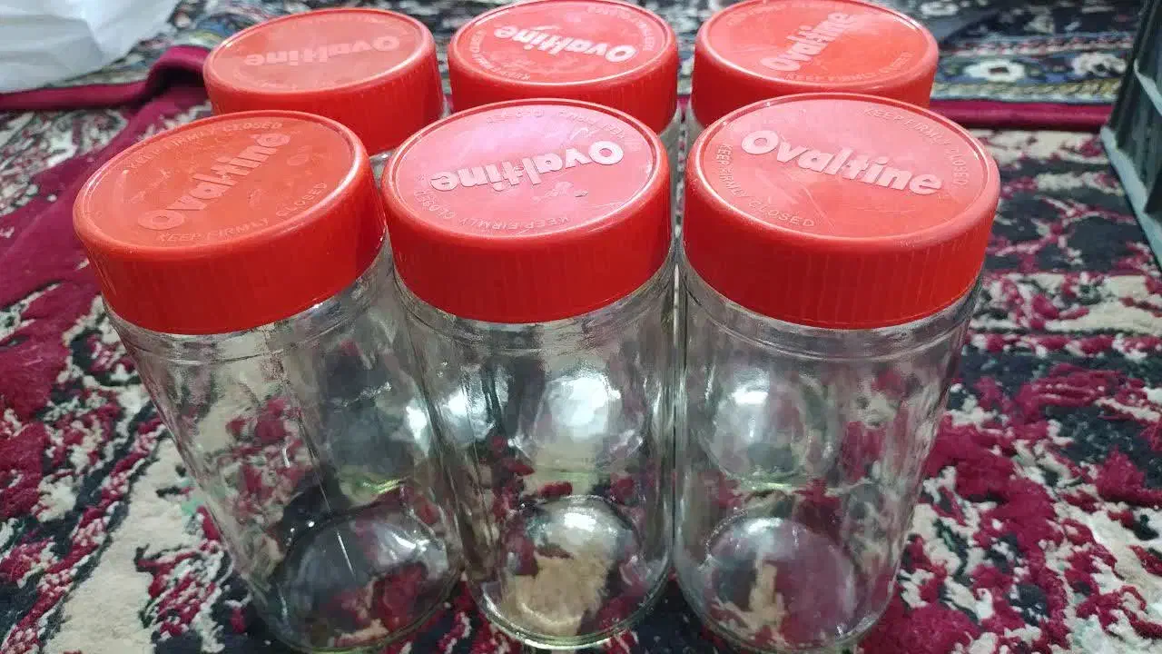 انواع شیشه ربی و ترشی در اندازه های مختلف|ظروف نگهدارنده، پلاستیکی، یکبارمصرف|یزد, |دیوار