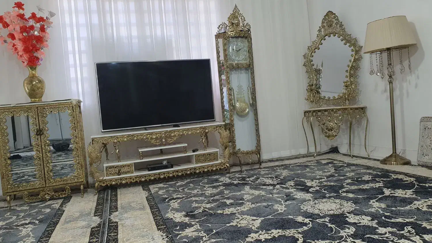 چهار تیکه برنز|مبلمان خانگی و میز عسلی|کوهدشت, |دیوار