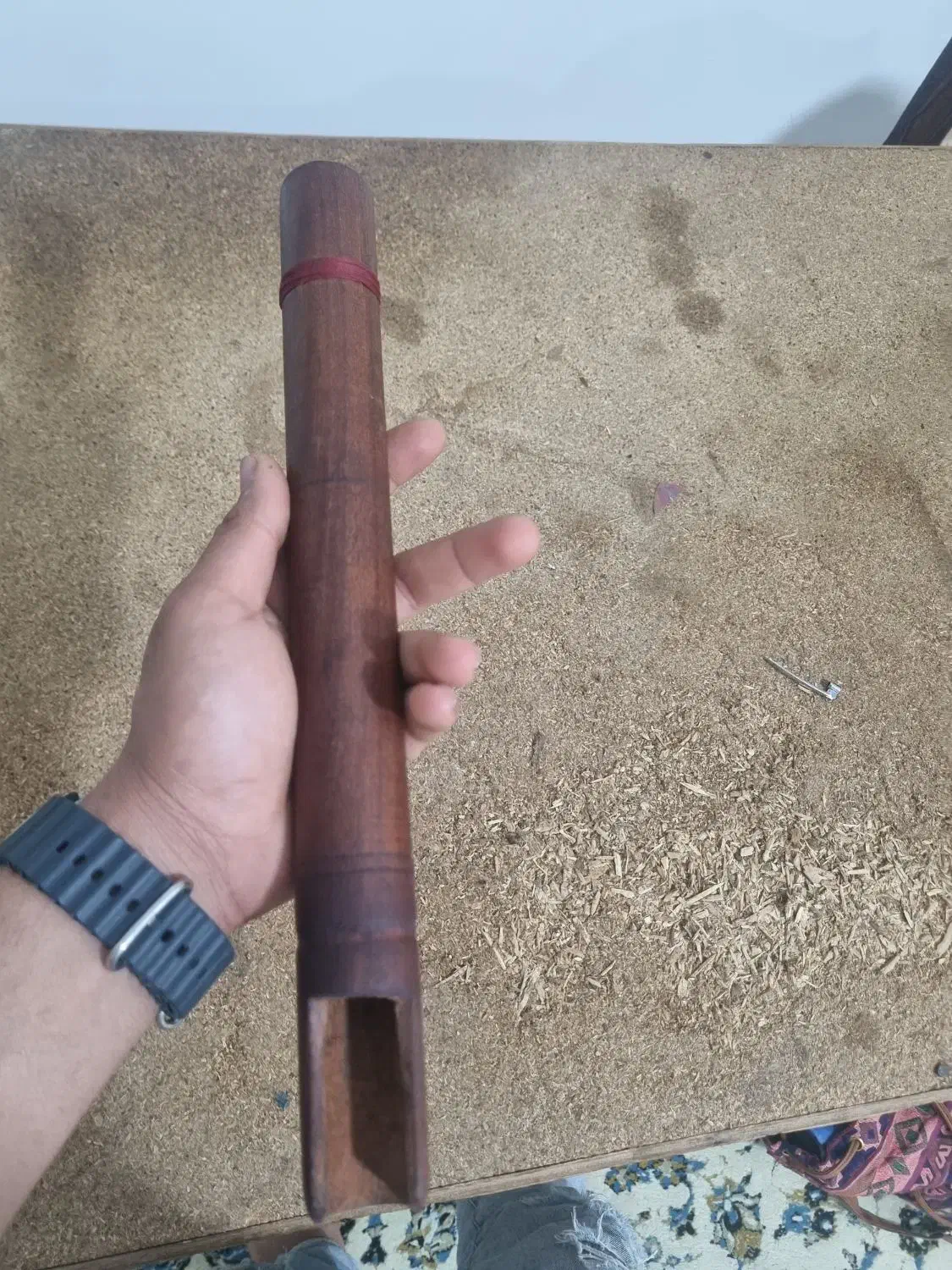 دسته نی جفت هندی|سازهای بادی|بندر گناوه, |دیوار