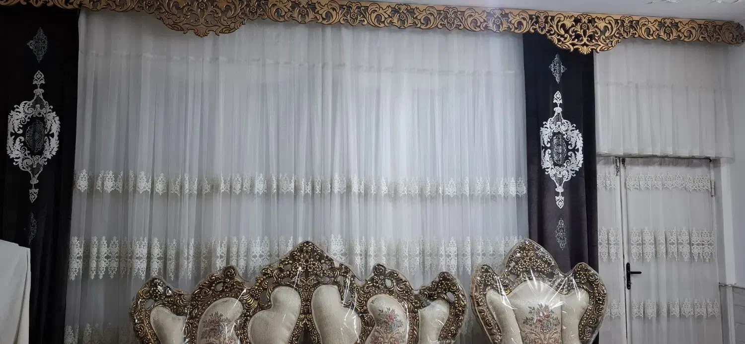 پرده تمیز|پرده، رانر، رومیزی|قم, نیروگاه|دیوار