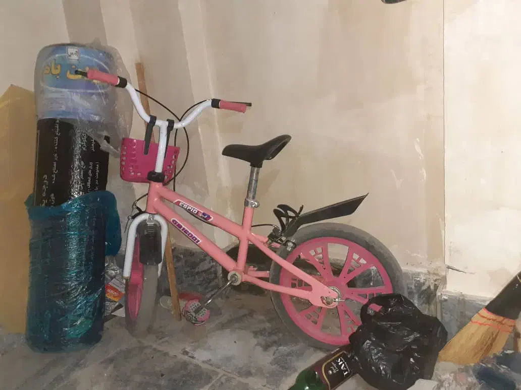 دوچرخه دخترانه سایز ۱۶ دست دو|دوچرخه، اسکیت، اسکوتر|پرند, فاز ۵|دیوار