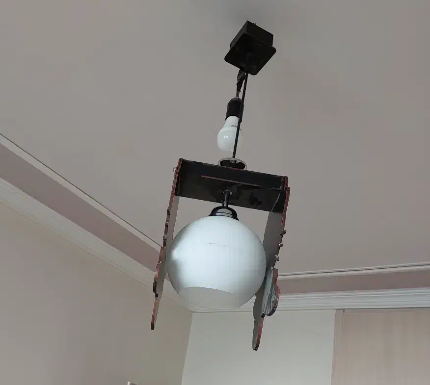 لوستر کیتی|لوستر و چراغ آویز|تبریز, |دیوار