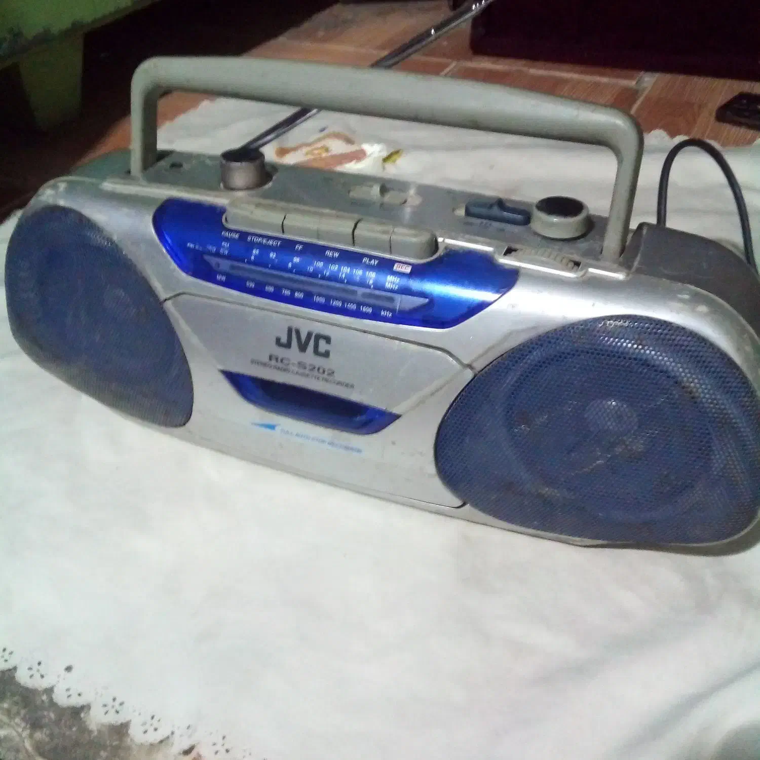 رادیو کاست مارک جی وی سی سالم و مرتب|سیستم صوتی خانگی|مشهد, شهرک امام هادی (شهرک غرب)|دیوار