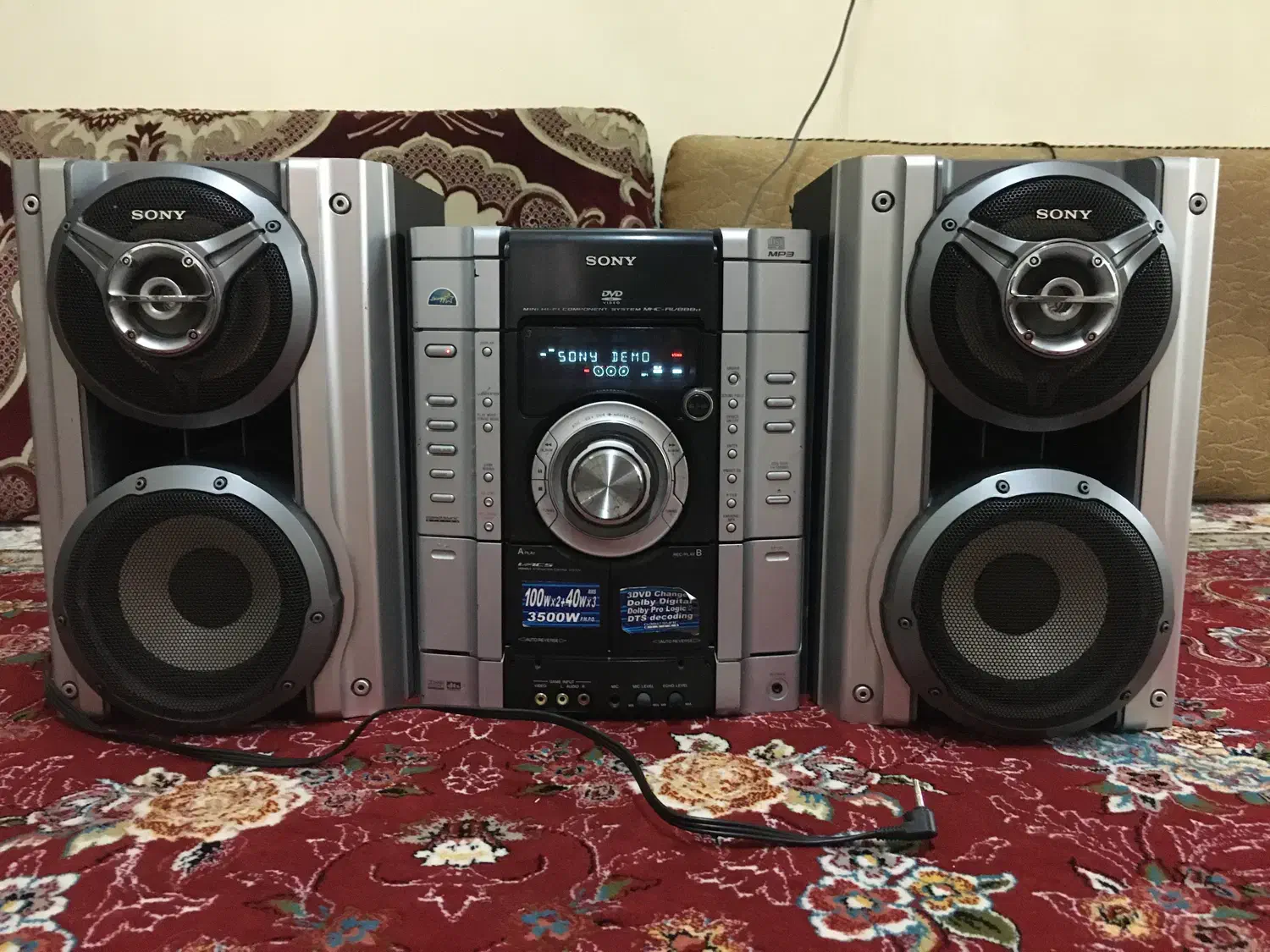ظبط سونی HiFI|سیستم صوتی خانگی|اهواز, زرگان|دیوار