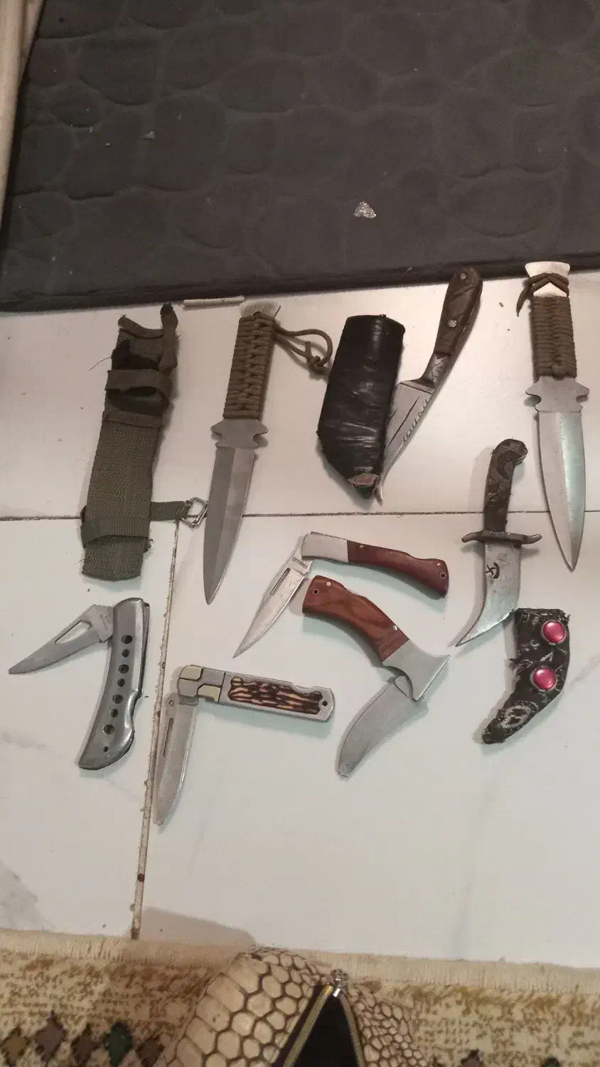 تعدادی چاقونو|کوهنوردی و کمپینگ|نیشابور, مازول|دیوار