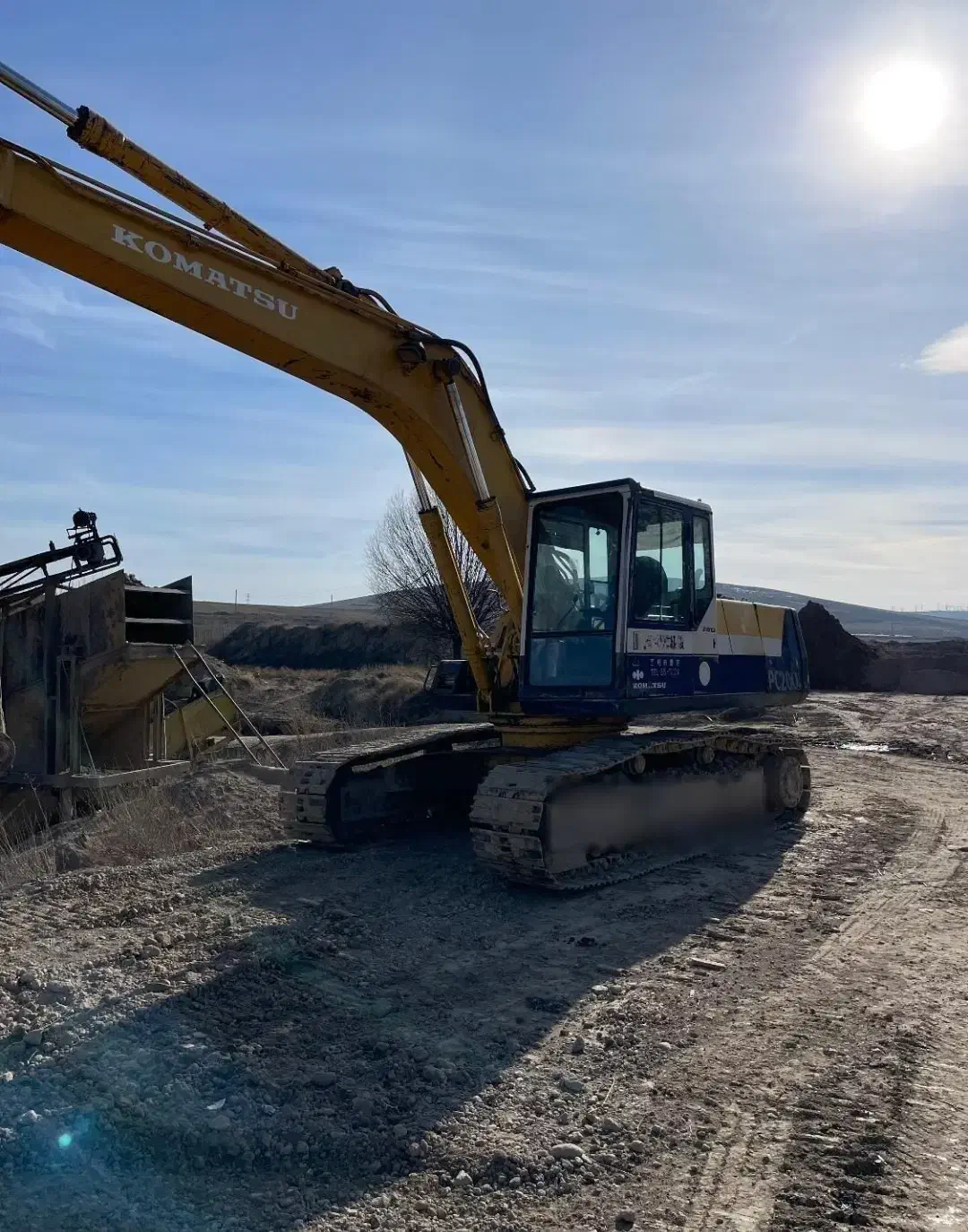 بیل زنجیره ای کوماتسو خط 5|خودرو سنگین|اردبیل, |دیوار