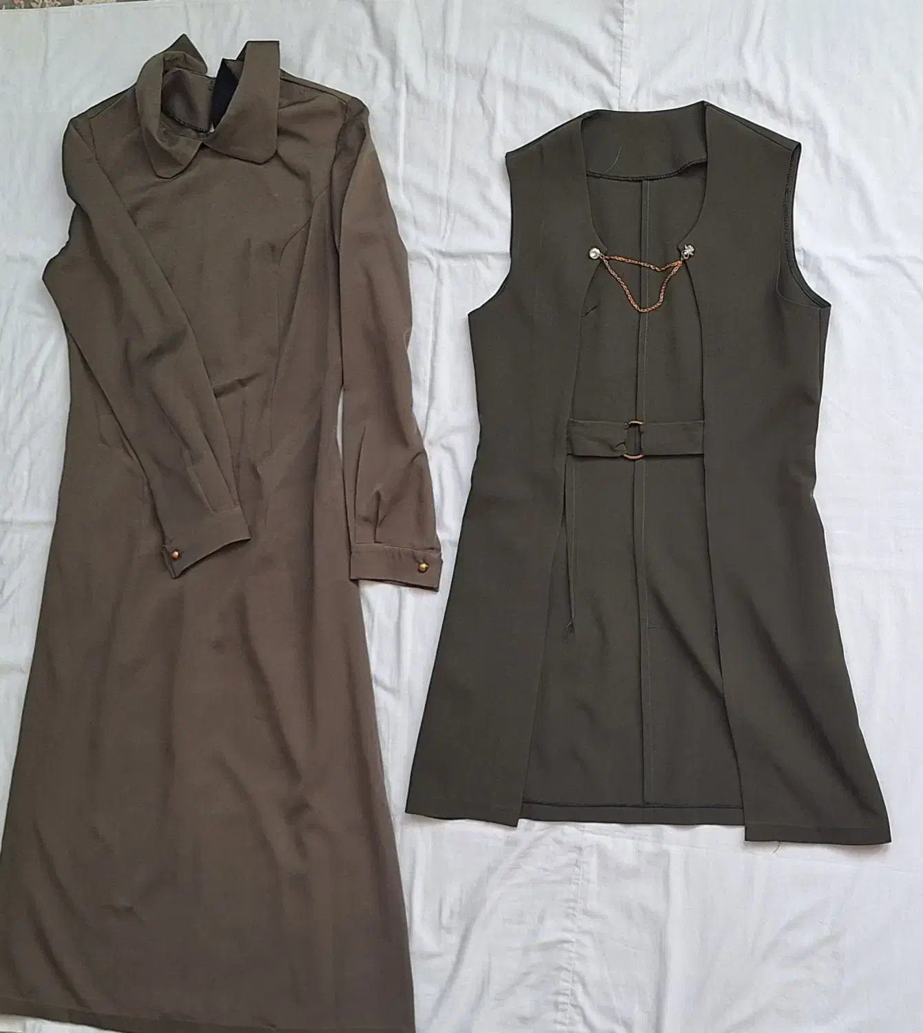 مانتو دو تیکه سایز ۴۲|لباس|الیگودرز, |دیوار