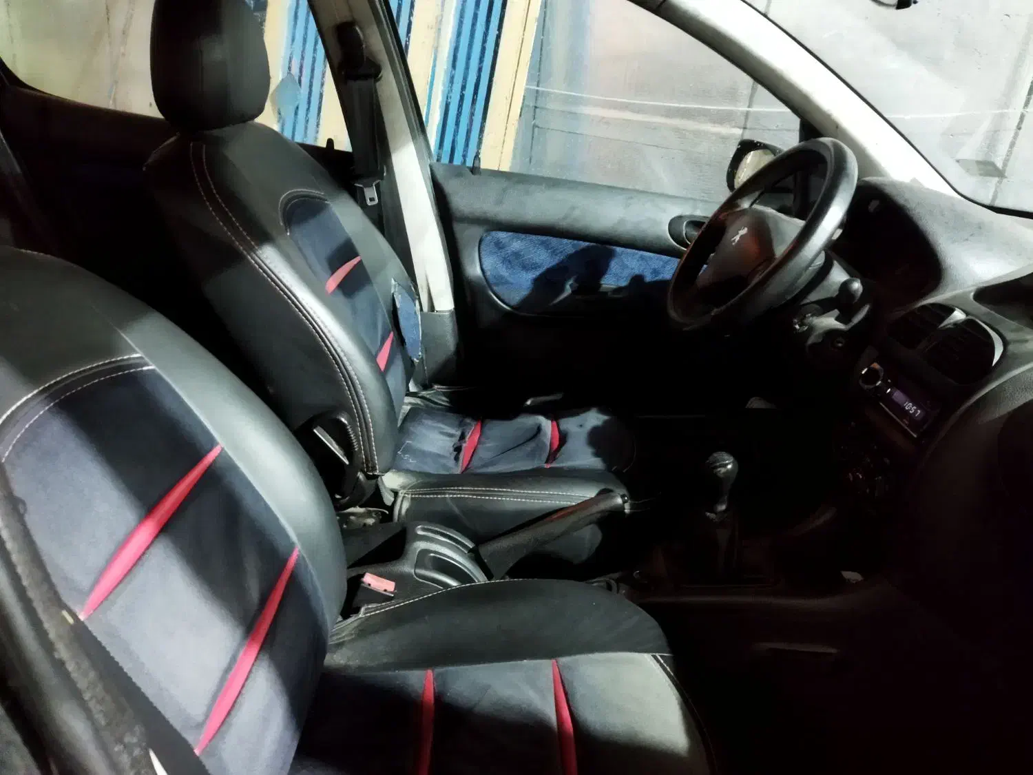 206 تیپ ۲ مشکی|خودرو سواری و وانت|ایزدشهر, |دیوار